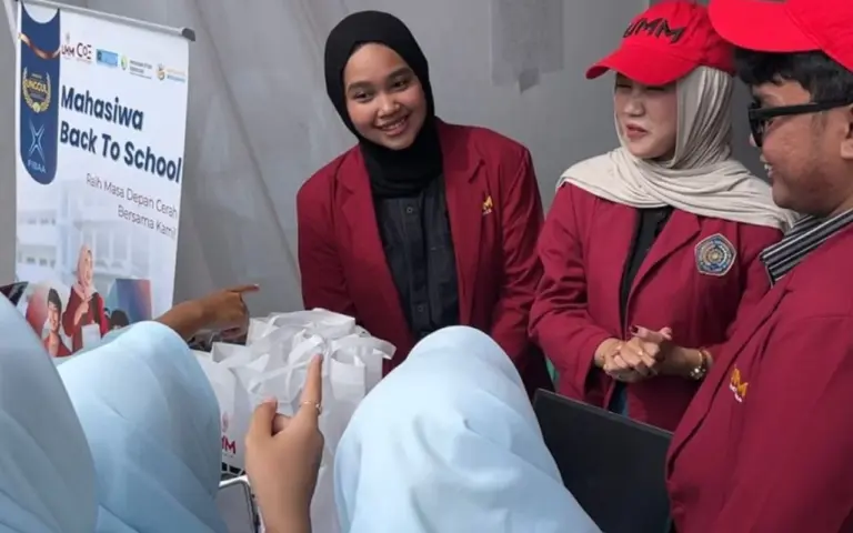 Melalui Edufair, Mahasiwa Sosiologi UMM Kenalkan Dunia Kampus di MAN 2 Blitar