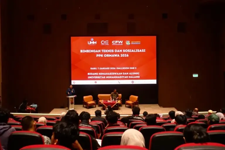 UMM Tantang Mahasiswa Jadi Solusi Nyata Lewat PPK Ormawa 2026, Hadiahkan Bebas Skripsi
