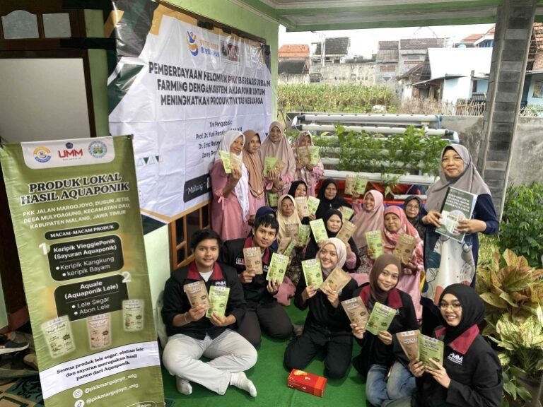 Produktif di Tengah Keterbatasan, Akuaponik UMM Perkuat Kemandirian Pangan Warga Jetis