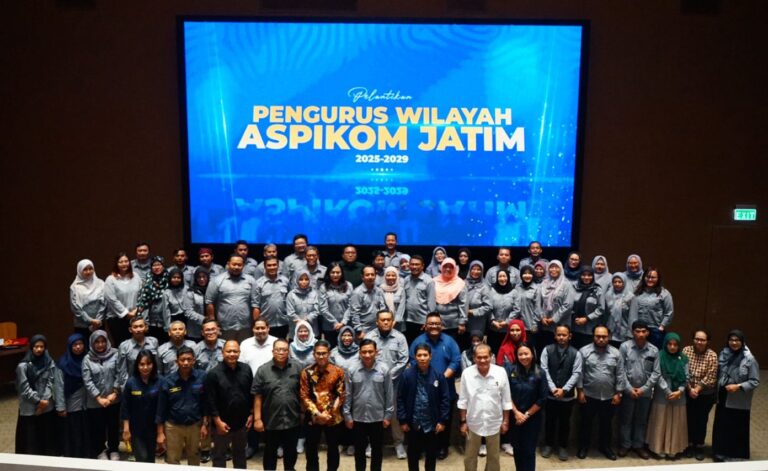ASPIKOM Jawa Timur Tegaskan Kepemimpinan Strategis Pendidikan Ilmu Komunikasi, Kukuhkan Pengurus 2025–2029 di UMM