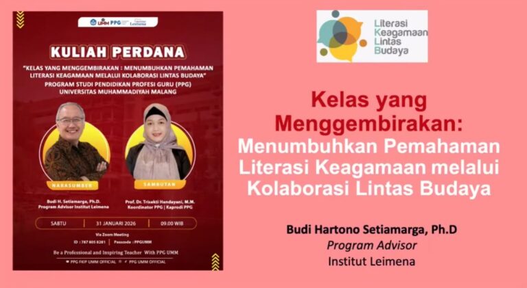 Lewat Kuliah Perdana, PPG UMM Tegaskan Komitmen Membangun Pendidikan Inklusif