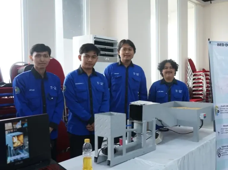 Mahasiswa UMM Kembangkan Bed Dryer Gabah, Solusi Panen di Tengah Cuaca Tak Menentu