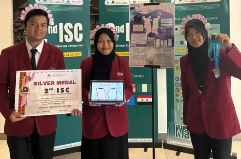 Mahasiswa UMM Raih Penghargaan Internasional Berkat AI Kesehatan
