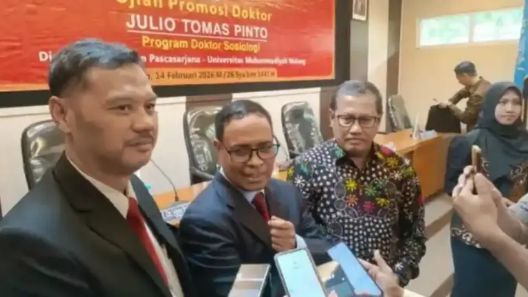 UMM Lahirkan Doktor Sosiologi Militer dari Timor Leste