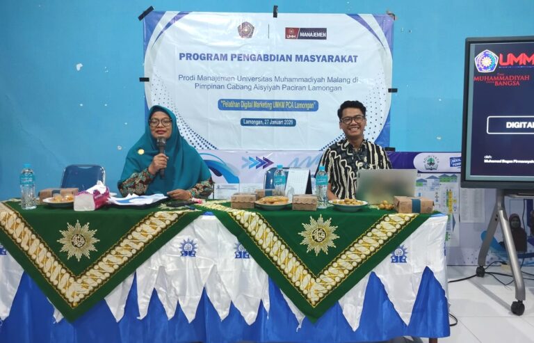 UMM dan Aisyiyah Paciran Perkuat Kemandirian Ekonomi Perempuan