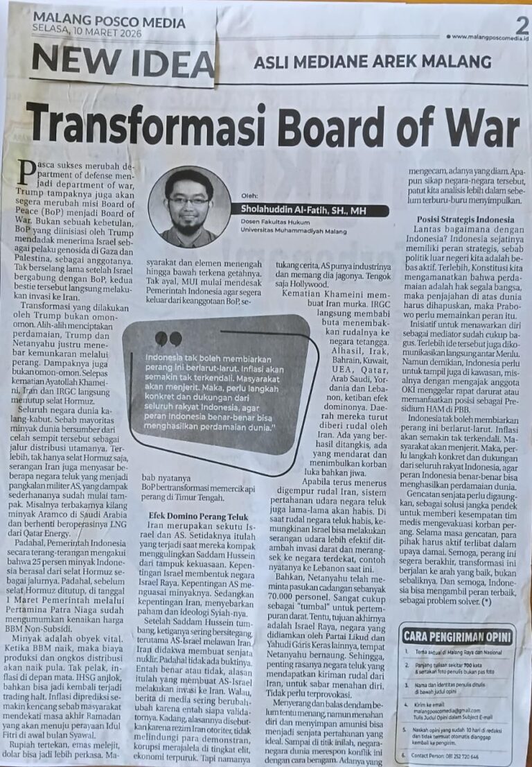 Transformasi Board of War
