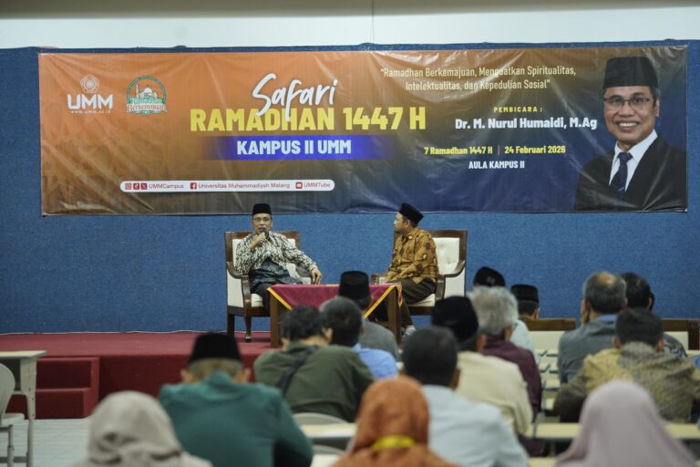 Safari Ramadan UMM Tekankan Ramadan Jadi Laboratorium Etika, Bukan Sekedar Tradisi Semata