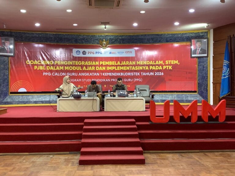 Program trobosan PLP 1 Pendidikan Profesi Guru (PPG) UMM. (Foto: Istimewa)