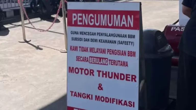 SPBU UMM Batasi Pengisian BBM Berulang, Warganet Soroti Dampaknya bagi Pedagang Kecil