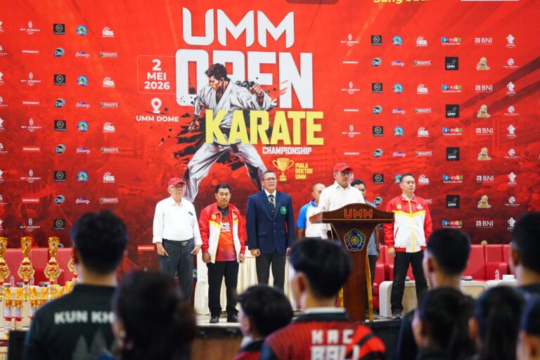 Bangun Kecerdasan Fisik dan Mental di Momen Hardiknas, UMM Gelar Kejuaraan Karate Nasional