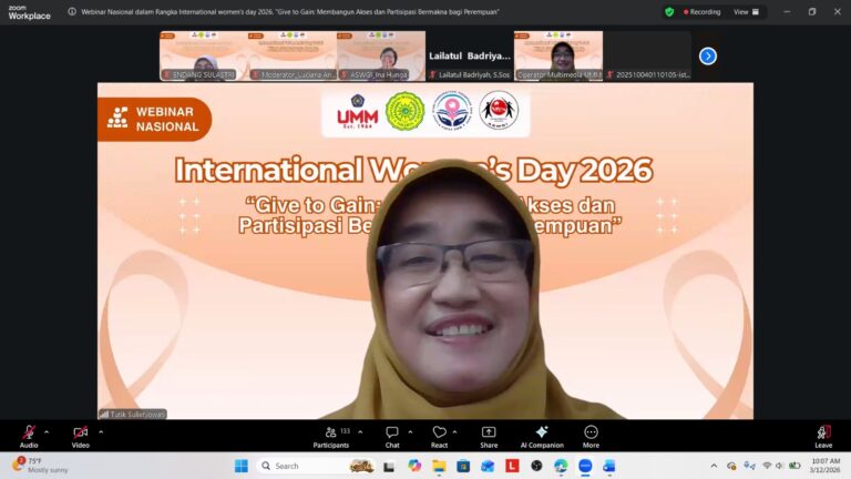 Women Empowerment Bukan Sekadar Tren, UMM Ajarkan Cara Perempuan Ambil Peran Nyata di Masyarakat