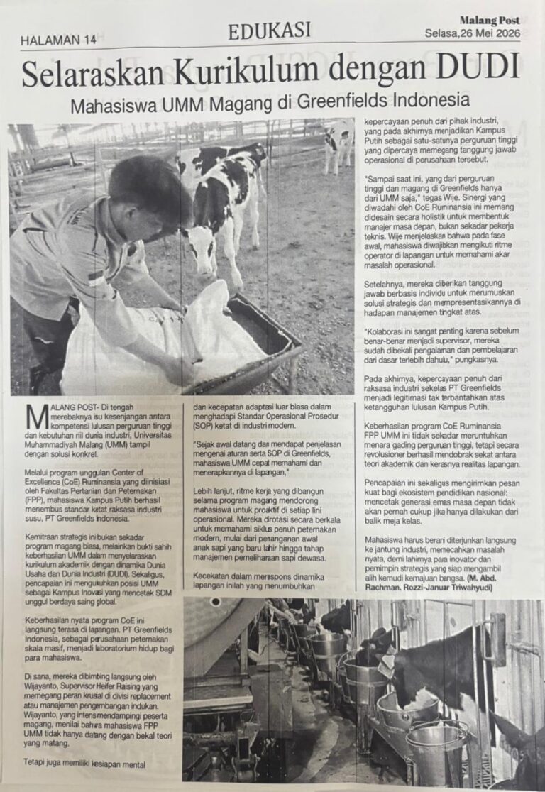 Selaraskan Kurikulum dengan DUDI
