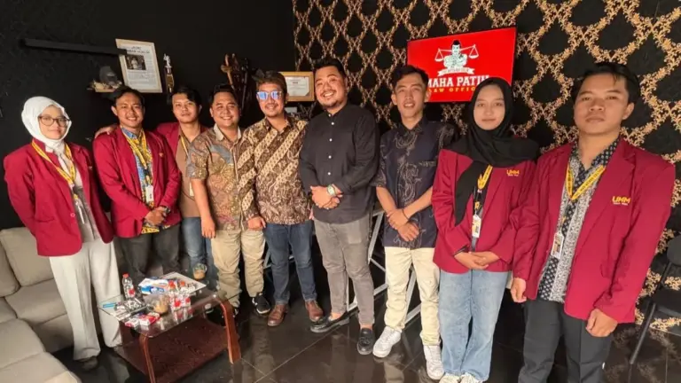 Perkuat Kompetensi Calon Sarjana Hukum, FH UMM Tutup Program Magang Bersama Maha Patih Law Office
