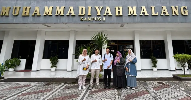 Mahasiswa Negeri Gajah Putih Belajar di Kampus Putih UMM