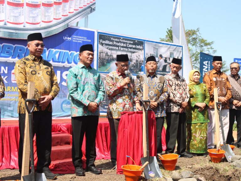 UMM Dukung Pembangunan Pabrik Infus Muhammadiyah, Perkuat Kemandirian Industri Kesehatan