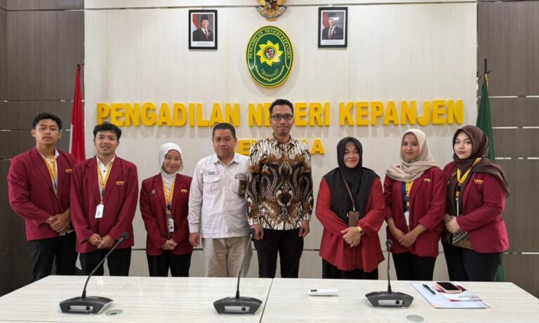 MAHASISWA FAKULTAS HUKUM UMM LAKSANAKAN MAGANG MANDIRI DI PENGADILAN NEGERI KEPANJEN