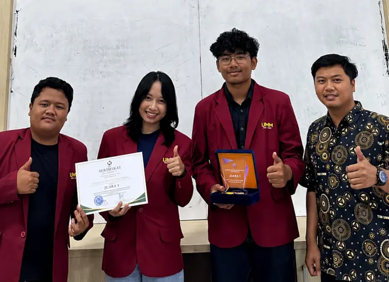 Mahasiswa Universitas Muhammadiyah Malang Raih Prestasi Nasional, Ini Karyanya