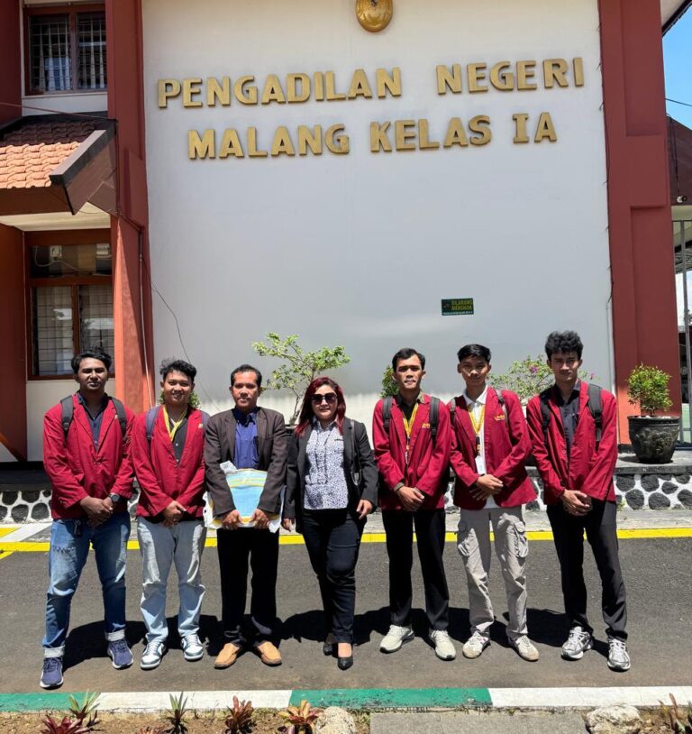 Menjembatani Teori dan Realita: Kiprah Mahasiswa Hukum UMM Mengurai Kompleksitas Perkara di VIP Law Office