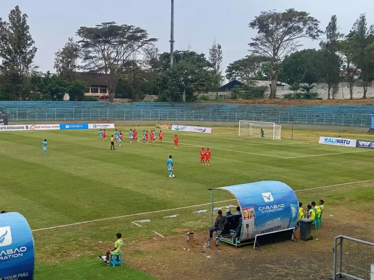 Persikoba Ditahan Imbang Persigubin, Persaingan Grup M Memanas