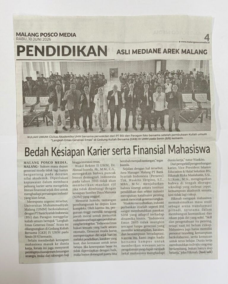 Bedah Kesiapan Karier Serta Finansial Mahasiswa