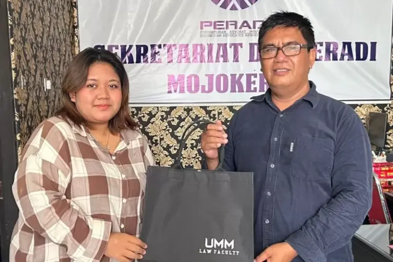 Mahasiswa Hukum UMM Perkuat Kompetensi Lewat Magang PERADI
