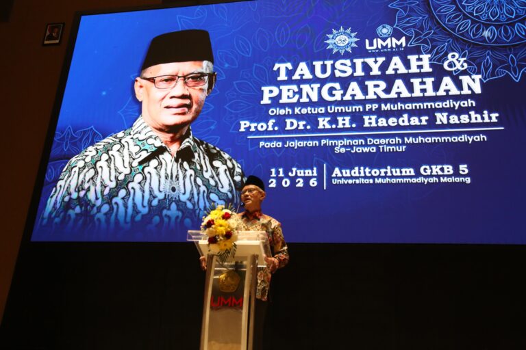 Dalam Giat Tausiyah dan Pengarahan, Haedar Nashir Pacu Akselerasi UMM Sebagai Kampus Pelopor