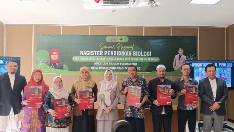 UMM Malang Perkuat Sinergi dengan MGMP Lewat Seminar Nasional STEM Implementatif