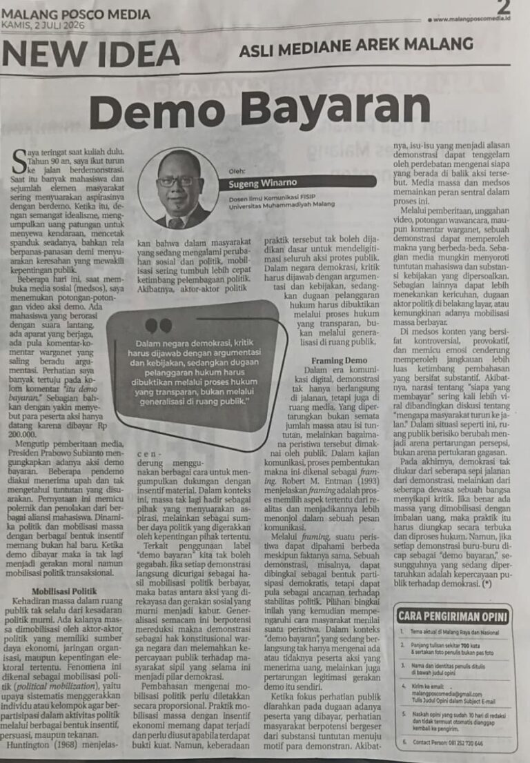 Demo Bayaran