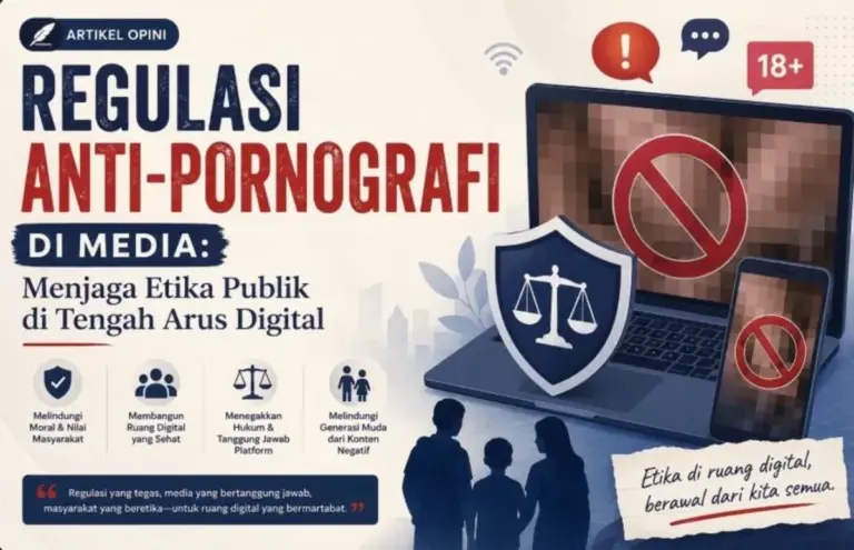 Regulasi Anti-Pornografi di Media: Menjaga Etika Publik di Tengah Arus Digital